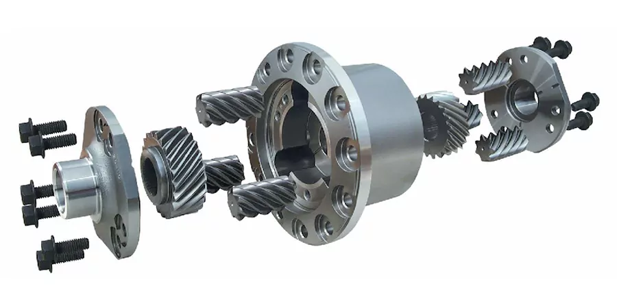 Torsen limited-slip differential