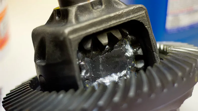 welded differential