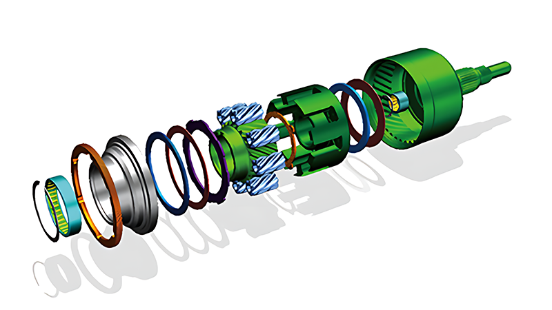 Central differential