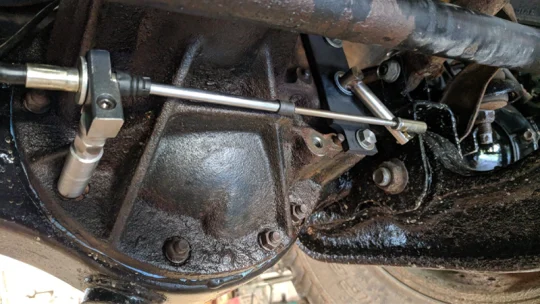 cable actuated locker