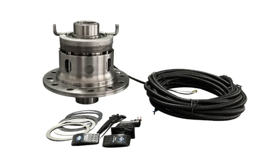 Electronic locker differenetial